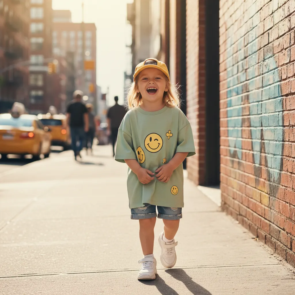 Trendy cool kids streetwear clothes for everyday wear